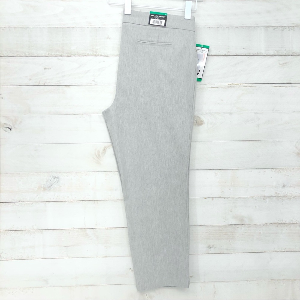 Hilary Radley Wm's Pull-On Pant • 26" Inseam • Tummy Control • Sz XL • Gray •NWT - Picture 2 of 12